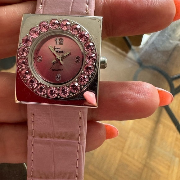 COPY - Pink Jewelry women watch with authentic Swarovski Christal’s - Picture 2 of 6